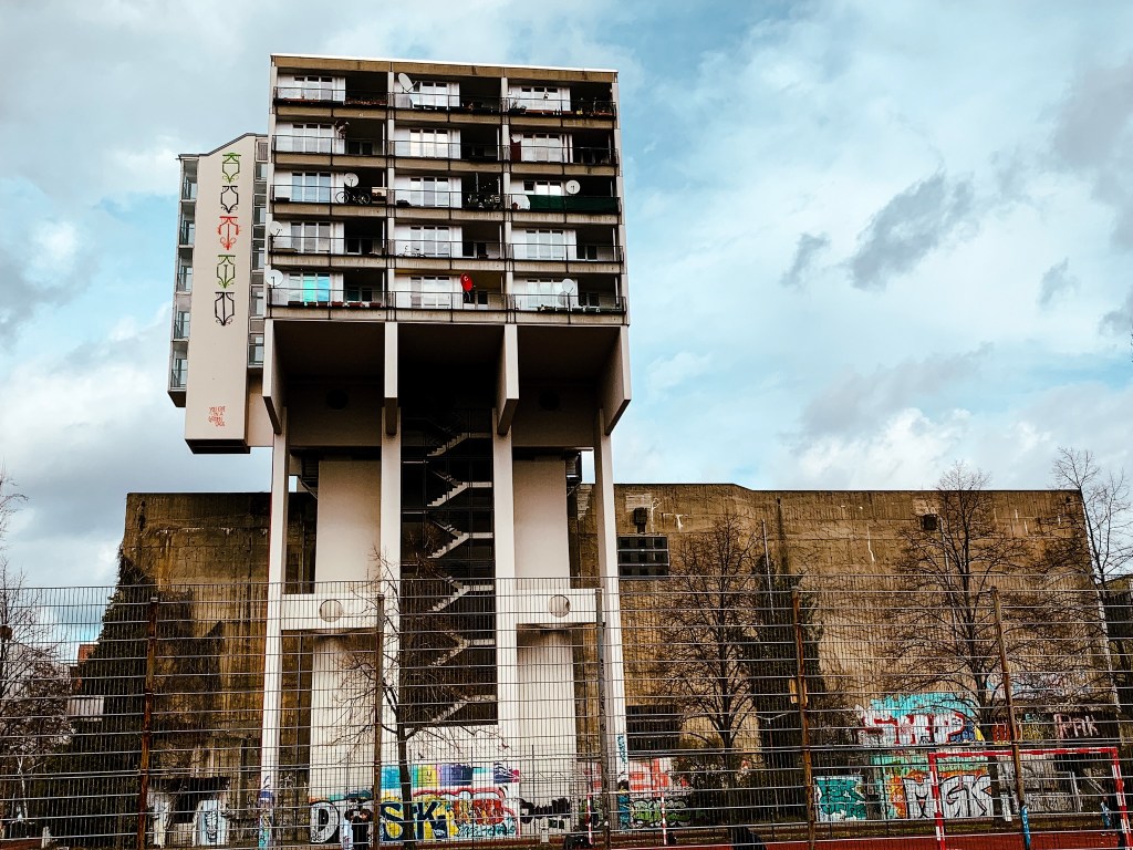 Berlin Schöneberg Hochbunker Pallasstraße