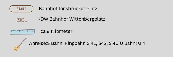 Anreise nach Berlin Schöneberg